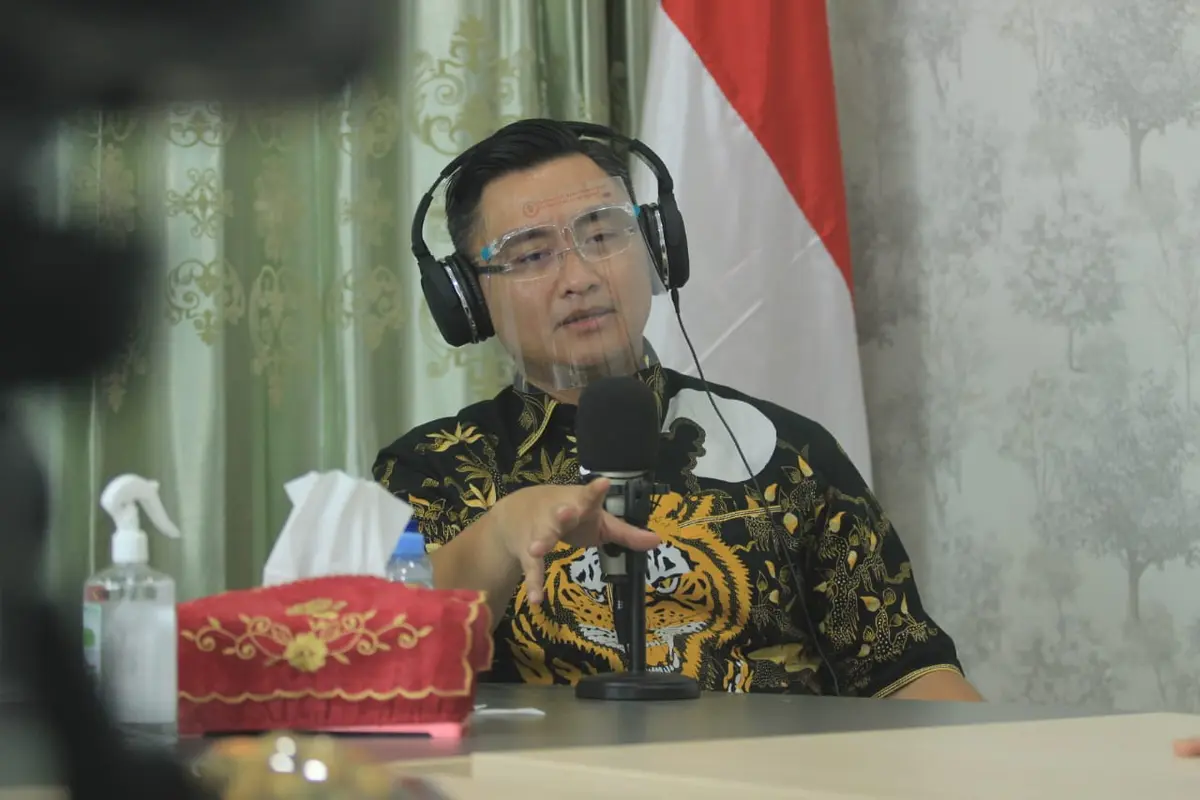 Wakil Gubernur (Wagub) Banten, Andika Hazrumy. (Selasa, 17/11/2020). (Dokumentasi Humas Banten)