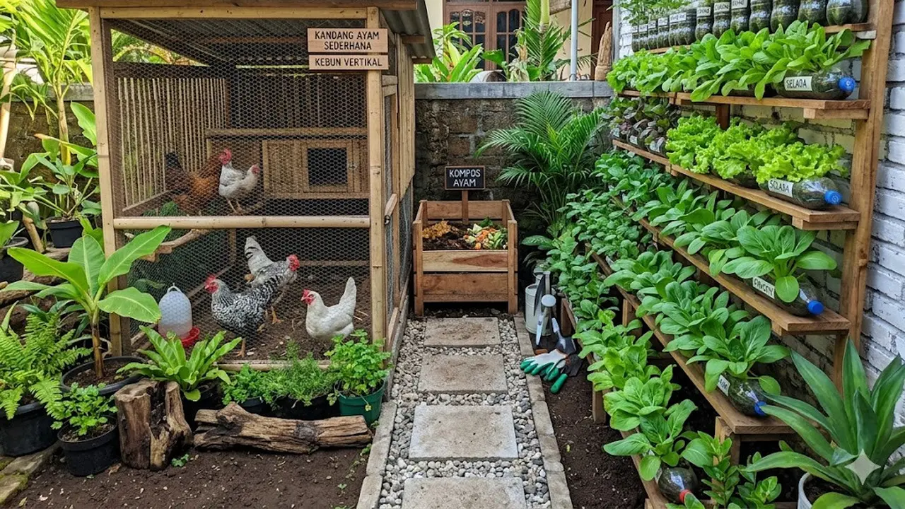 Ide Ternak Mini yang Bisa Menyuburkan Kebun Sayur