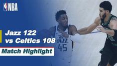 Berita video highlights NBA 2020/2021 antara Utah Jazz melawan Boston Celtics yang berakhir dengan skor 122-108, Rabu (10/2/2021) siang hari WIB.