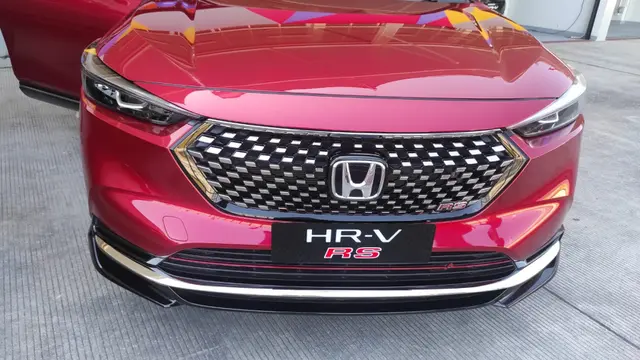 All New HR-V tampil agresif dan sporty dengan desain grille depan baru (Arief A/Liputan6.com)