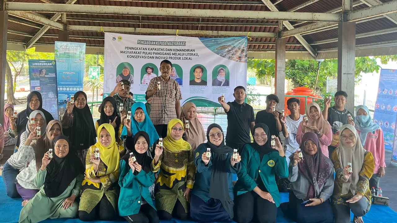 Fakultas Ilmu Sosial dan Hukum (FISH) Universitas Negeri Jakarta (UNJ) menggelar kegiatan pengabdian kepada masyarakat (PkM) di RPTRA Pulau Panggang, Kepulauan Seribu. (Dok: FISH UNJ)