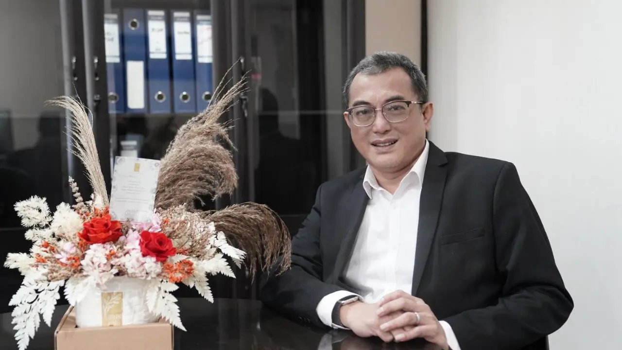 Pimpinan Ombudsman Republik Indonesia Periode 2021-2026, Indraza Marzuki Rais. (Liputan6.com/Ahmad Adirin)