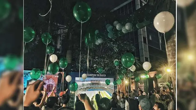 8 Konsep Nobar Tak Terlupakan ala Selebriti Tanah Air