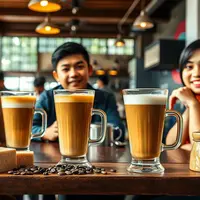 resep kopi susu gula aren ©Ilustrasi dibuat AI