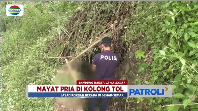 Pencari rumput temukan jasad pria tanpa identitas di kolong Tol Purbaleunyi kilometer 109-110.