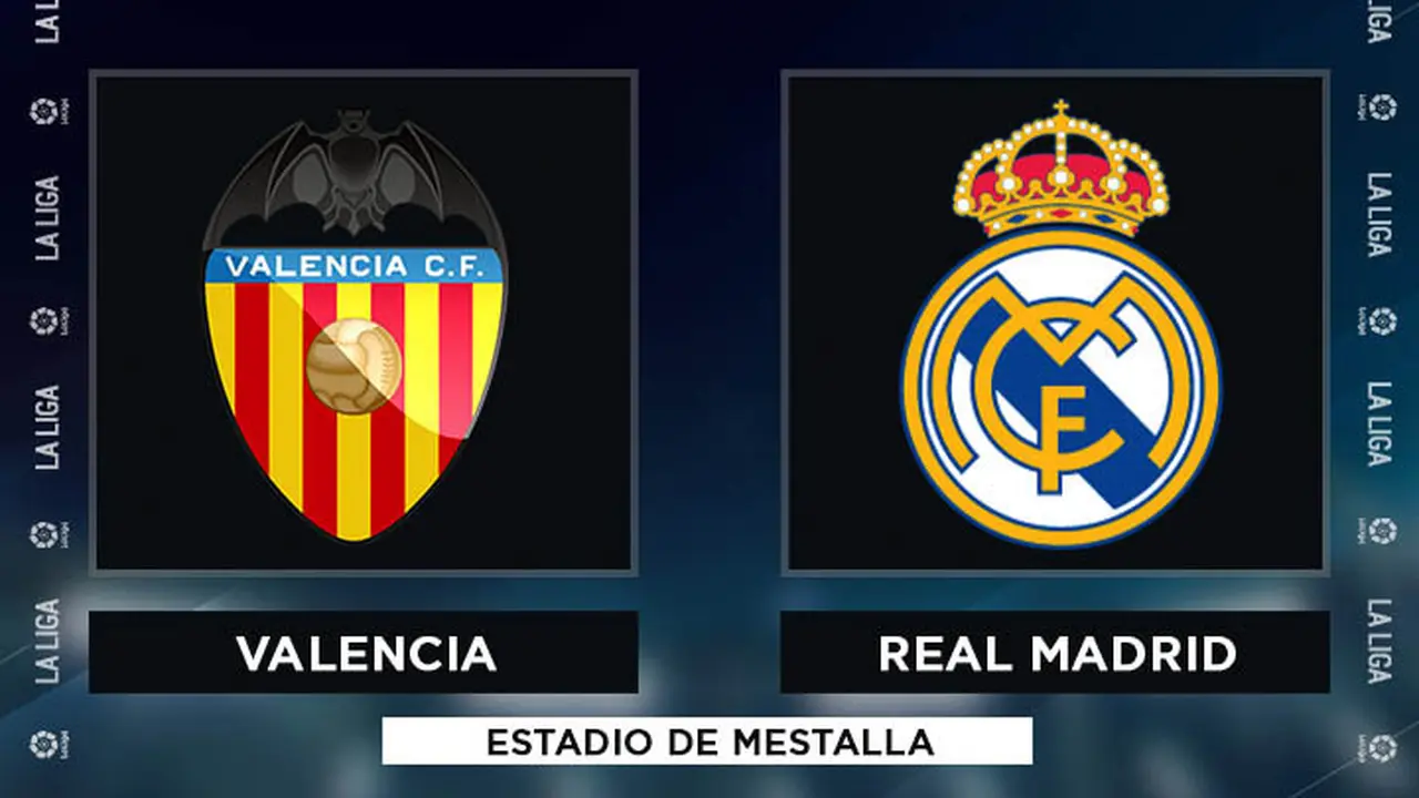 La Liga - Valencia Vs Real Madrid