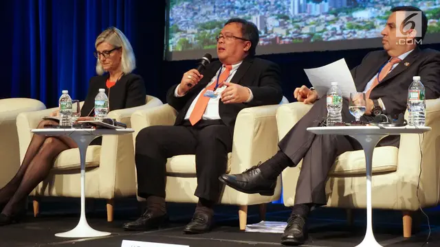PHOTO:  Kepala Bappenas Bahas Pengentasan Kemiskinan di World Bank Annual Meeting
