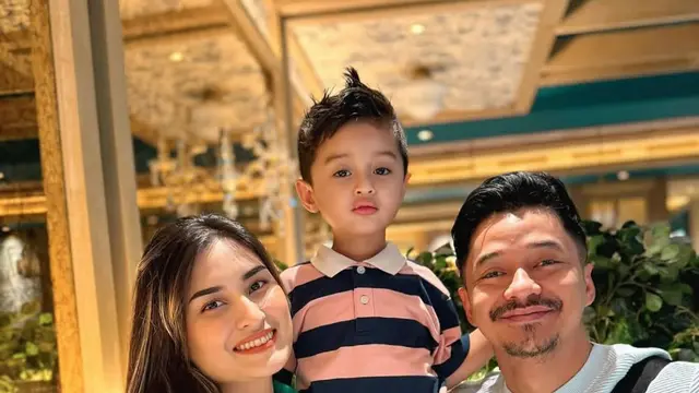 Ini potret kebersamaan adly fairuz dan angbeen rishi. (credit:instagram.com/angbeenrishi)