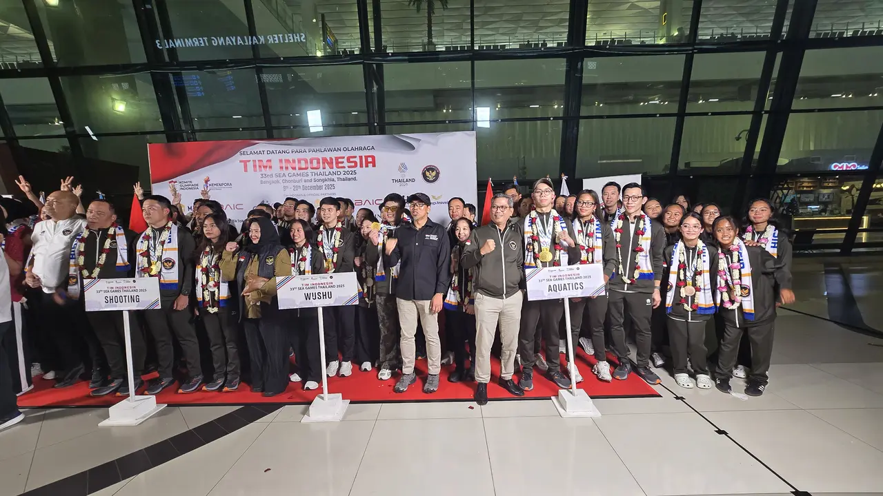 Tim renang Indonesia pulang dari SEA Games 2025