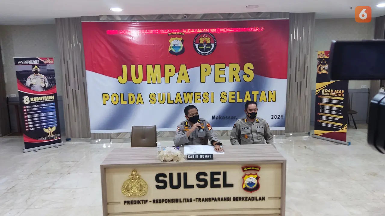 Plt Kabid Humas Polda Sulsel, Kombes Pol Ade Indrawan (Liputan6.com/Fauzan).