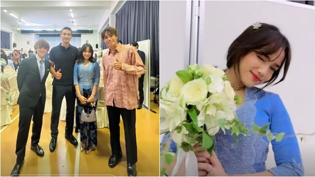 7 Potret Fuji Jadi Bridesmaid di Pernikahan Azizah Salsha, Menawan Pakai Kebaya