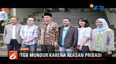 Sebelumnya TGB adalah anggota majelis tinggi partai yang dipimpin Susilo Bambang Yudhoyono itu.