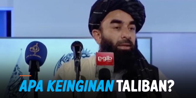 VIDEO: Setelah Berkuasa di Afghanistan, Lantas Taliban Mau Apa?