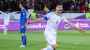 Dengan tambahan satu poin, Iran kukuh di puncak klasemen Grup A Putaran Ketiga Kualifikasi Piala Dunia 2026 zona Asia, dengan 20 poin dari delapan laga, unggul 10 angka dari Uni Emirat Arab di posisi ketiga. (AFP)