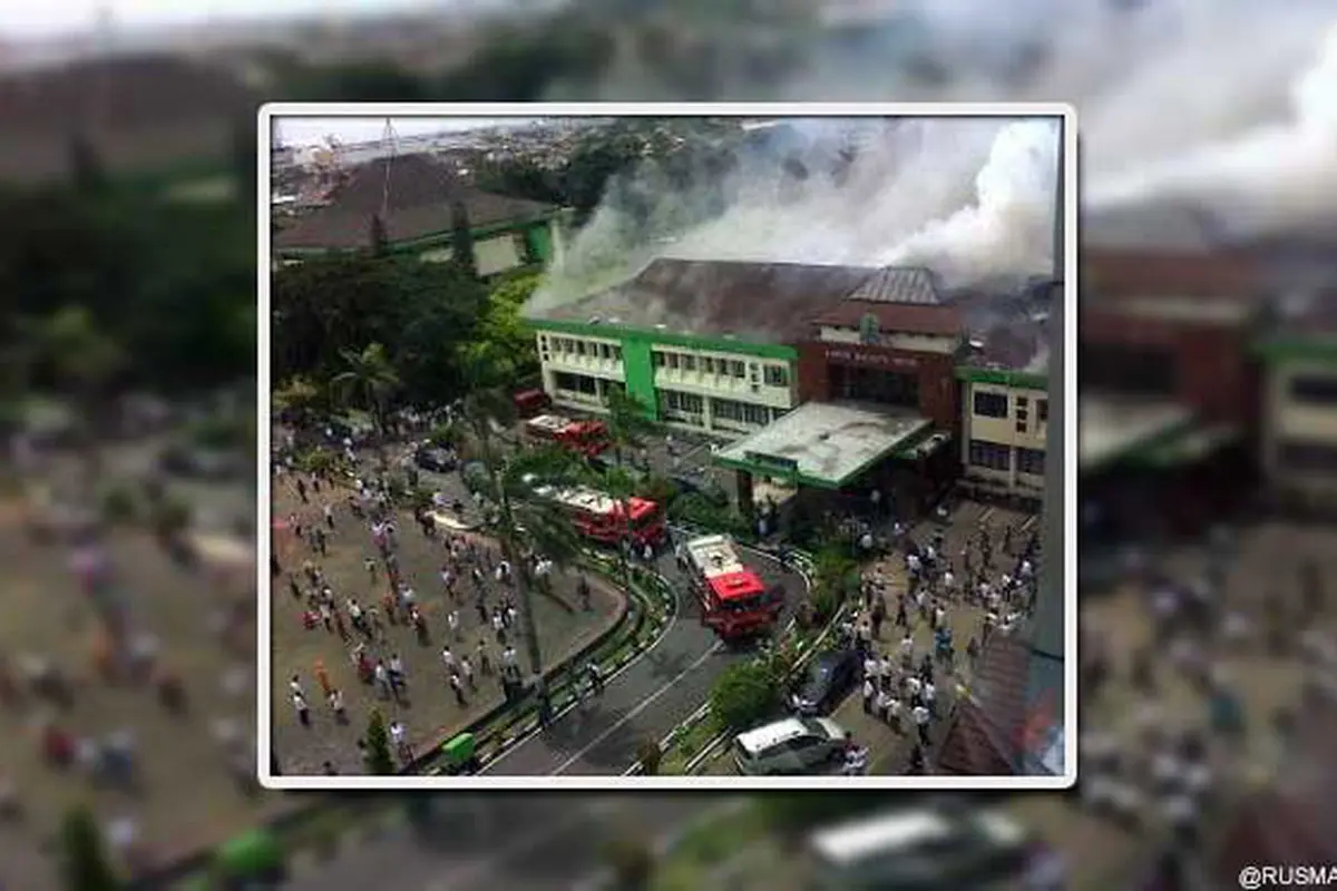 Kebakaran Kantor Walikota Bekasi