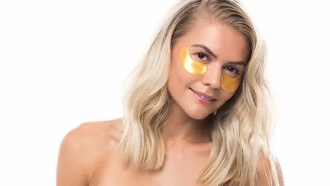 Ilustrasi masker bawah mata