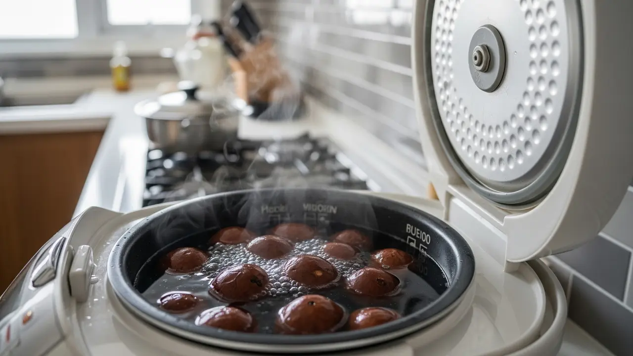 Merebus Jengkol Pakai Magic Com