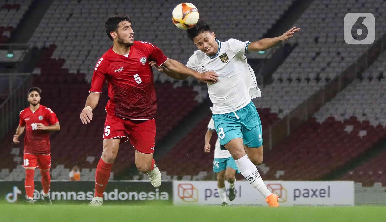 Gol tercipta melalui umpan jarak jauh yang dilepas Rizky Ridho. (Liputan6.com/Herman Zakharia)