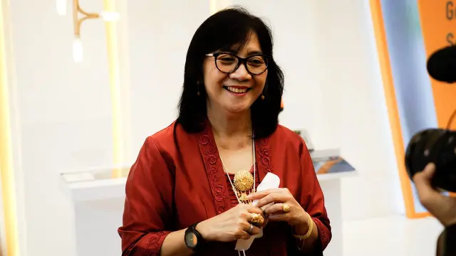 Direktur Jenderal Industri Kecil, Menengah, dan Aneka (IKMA) Kemenperin, Gati Wibawaningsih di Jakarta, Senin (15/6/2020). (Dok Kemenperin)