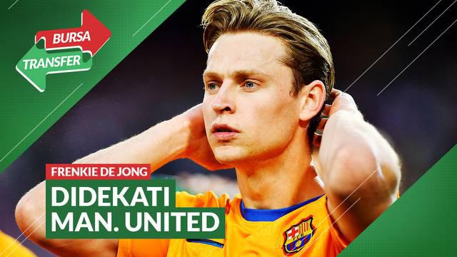 Berita video Bursa Transfer kali ini soal MU yang baru saja mengumumkan tidak akan mempertahankan Paul Pogba, dan The Red Devils mencoba mendekati Frenkie de Jong.