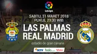 La Liga_Las Palmas Vs Real Madrid (Bola.com/Adreanus Titus)