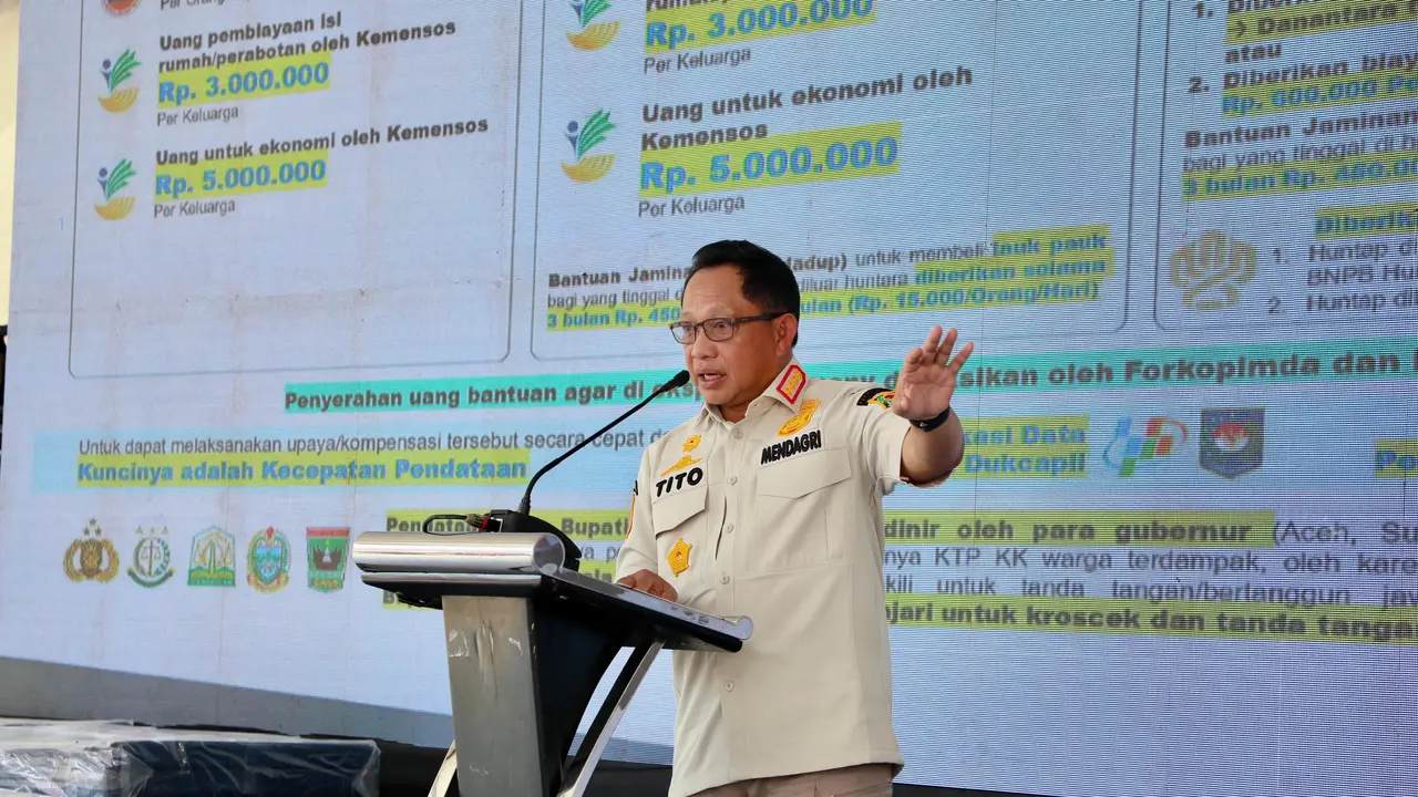 Kasatgas PRR Tegur Pemda yang Lambat Kirim Data Penerima Bantuan Bencana