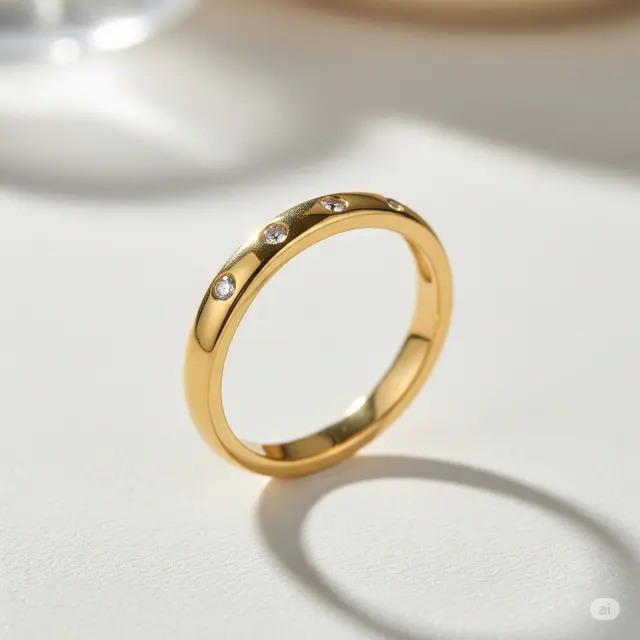 Model Cincin buat Orang Tua 50 Tahun (Image by GeminiAI)