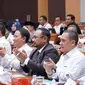 Rapat Kerja Menteri Agama Yaqut Cholil Qoumas dan jajarannya dengan Komisi VIII DPR RI di Senayan, Jakarta soal biaya haji 2024. (Foto: Liputan6.com/Kemenag)