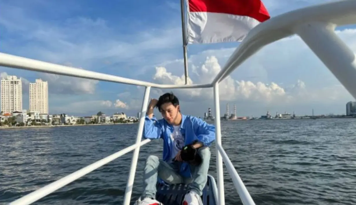 <p>Jaemin NCT Dream di Pantai Ancol.&nbsp; foto: Instagram @na.jaemin0813</p>