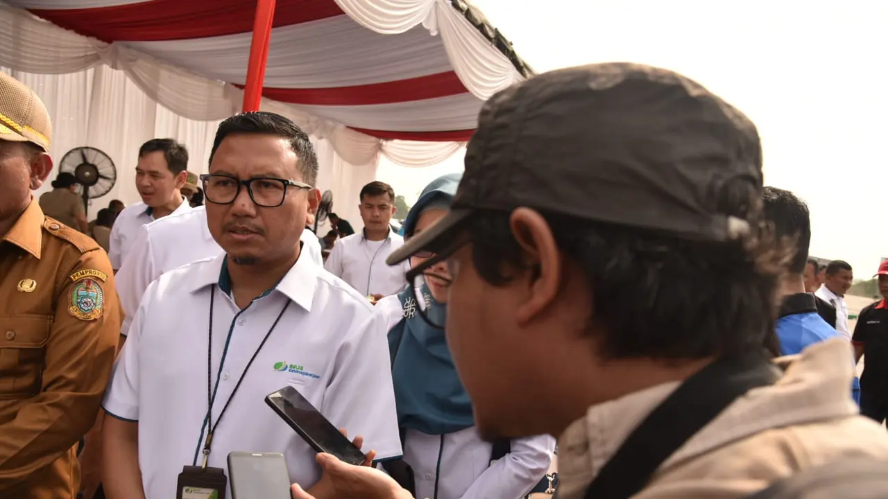 Kepala Kantor Wilayah BPJS Ketenagakerjaan atau BPJamsostek Sumbagut, Henky Rhosidien