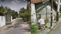 Momen Kocak Tak Terduga yang Tertangkap Google Street View (Twitter/txtdarigajelas/bertanyarl)