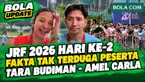 Hari kedua Jakarta Running Festival (JRF) 2026 diselenggarakan pada Minggu, 25 Oktober 2026, di kawasan Istora Senayan, Gelora Bung Karno (GBK). Hari ini digelar dua kategori lomba yakni Full Marathon 42 Km dan 10 Km.
