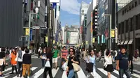 Ginza, Tokyo, Jepang. (dok. Instagram @retnopinasti/https://www.instagram.com/p/BKxBMmrj0Wv/Asnida Riani)