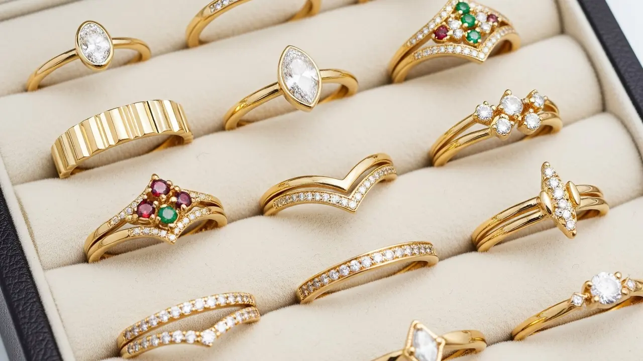 Model Cincin Emas yang Cocok untuk Tangan Gemuk