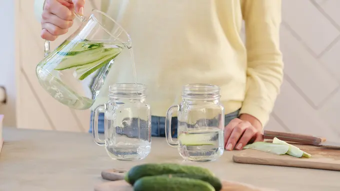 Ilustrasi infused water