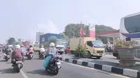 Suasana kepadatan lalu lintas di arteri Cirebon arah Jakarta pada arus balik lebaran 2022. Foto (istimewa)