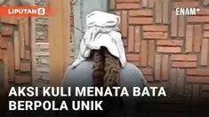 Dinding umumnya terbentuk dari susunan bata berpola selang-seling. Pola selang-seling horisontal diyakini membuat dinding lebih kuat. Namun yang dilakukan kuli bangunan berikut tergolong antimainstream.