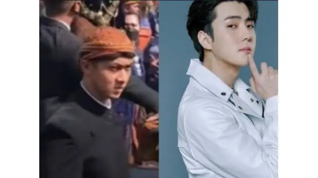 Menurut Warganet, Ajudan Jokowi Bernama Kapten (Inf) Mat Sony Misturi Ini Mirip dengan Sehun EXO atau Herjunot Ali (instagram.com/syrfxvii)