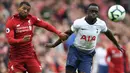 3. Davinson Sanchez (Tottenham) - Memiliki gaya bermain yang lugas meski baru berusia 22 tahun tidak segan jika harus menekel lawan. Masih muda namun sudah menjadi andalan bagi Timnas Kolombia untuk mengawal lini belakang. (AFP/Paul Ellis)