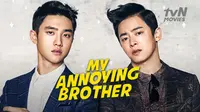 Drama Korea My Annoying Brother kini bisa ditonton di platform streaming Vidio. (Sumber: Vidio)