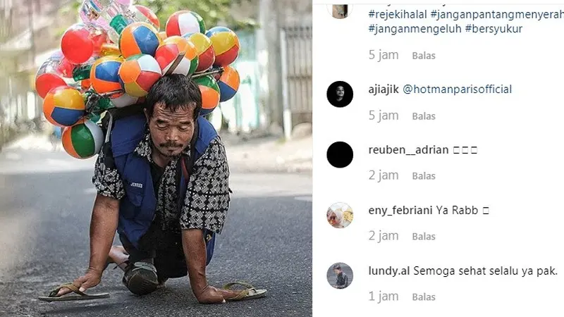 Penjual Balon Merangkak