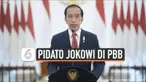 Presiden Joko Widodo sampaikan pidato secara virtual di Sidang Majelis Umum Perserikatan Bangsa-Bangsa (PBB) ke-76 hari Rabu malam (22/9) waktu New York, Amerika Serikat.