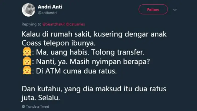 Cara tiap orang meminta uang kepada orangtuanya berbeda-beda.