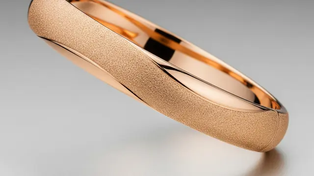 Bangle Pasir Bling Warna Rose Gold