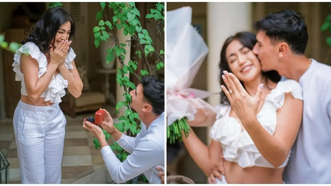 6 Momen Jessica Iskandar Dilamar Vincent Verhaag, El Barack Ikut Bahagia