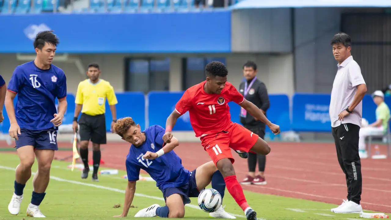 Ramai Rumakiek - Timnas Indonesia U-24 Vs Chinese Taipei Asian Games 2022