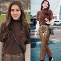 Lihat di sini beberapa potret OOTD Aaliyah Massaid di Italia, gayanya dipuji.