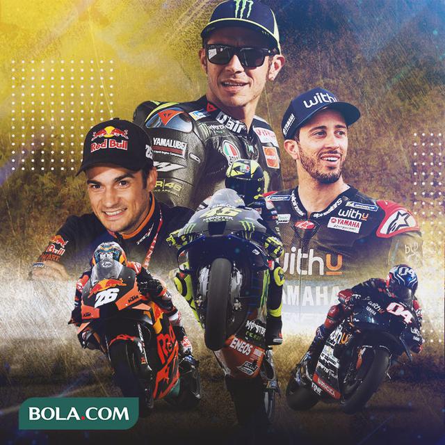 MotoGP - Dani Pedrosa, Valentino Rossi, Andrea Dovizioso