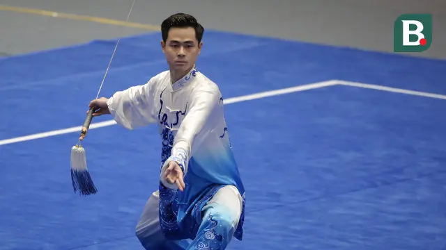 Foto: Tambah Pundi-pundi Medali untuk Indonesia, Harris dan Nicholas Sabet Perak dari Cabor Wushu SEA Games 2021 Vietnam