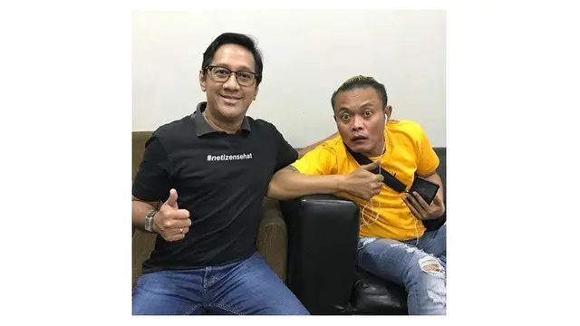Bantah Ribut, Ini 7 Momen Kebersamaan Sule dan Andre Taulany